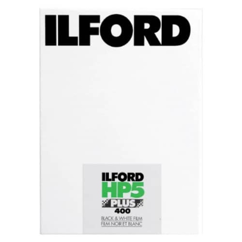 Ilford HP5 Plus ISO 400 4X5" 25 Sheets Black & White Film