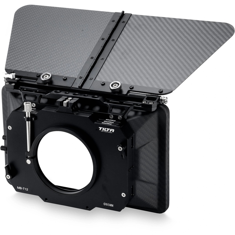 Tilta 4x5.65 Carbon Fiber Matte Box (Clamp-on) with 85mm Back