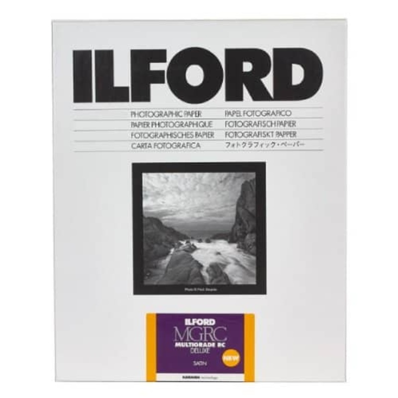 Ilford Multigrade Deluxe Satin 8.9X14CM 100 Sheets MGRCDL25M