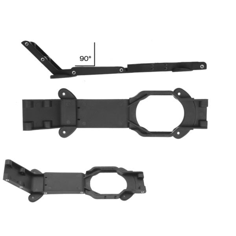 FBL Lower Plate Carbon 500 (90 Degree Main Shaft) : MSH51339