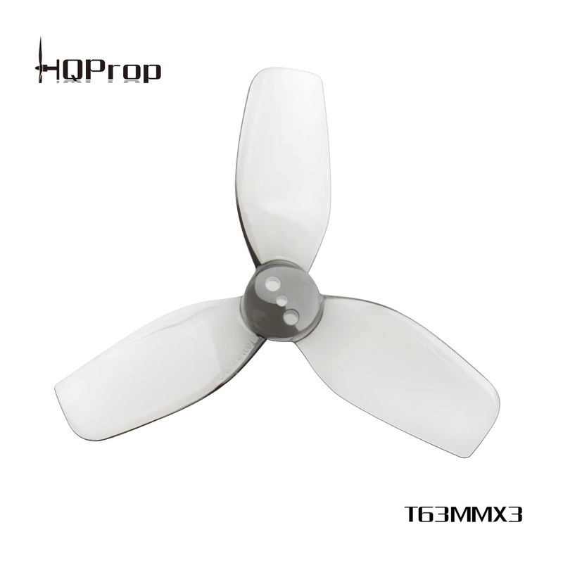 HQProp DT63MMX3x3 V2 2.5" Grey Propellers (2CW+2CCW) Grey