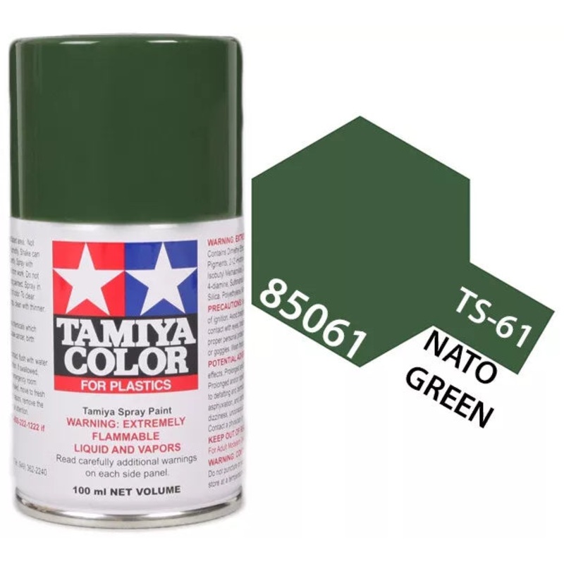 TS-61 NATO Green Lacquer Paint 100ml