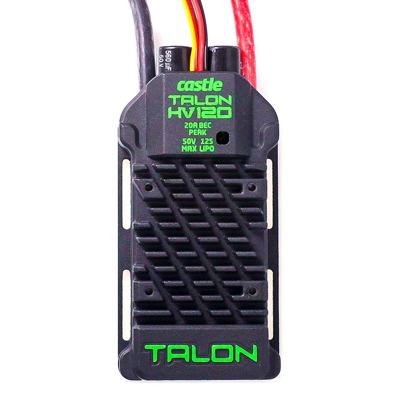 120 AmpTalon 120HV ESC, 12S Max Heavy Duty BEC