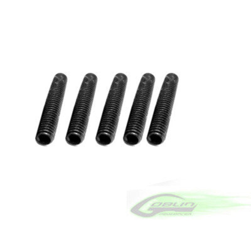 SAB DIN 12.9 Cup Point Set Screws M2,5x18 - RAW 420 COMPETITION/Goblin 630/700/770/iLGoblin 520 Pro/420 Pro