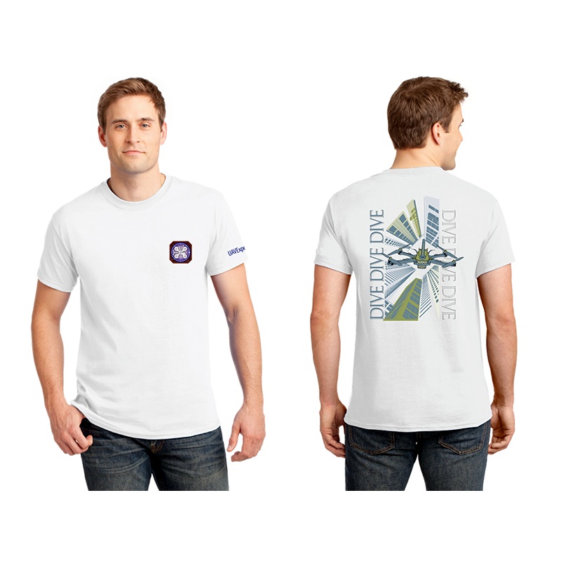DIVE DIVE DIVE Shirt: Medium