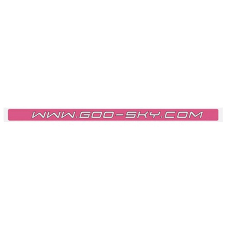 Goosky RS4 Tail Boom Sticker - Pink