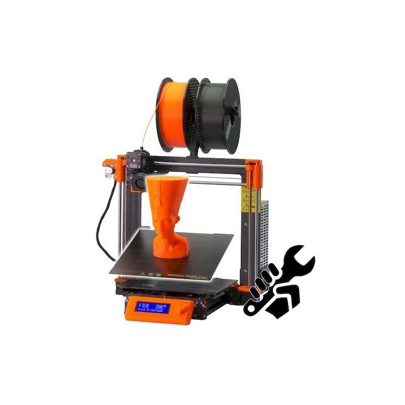 Original Prusa i3 MK3S Preassembled - Refurbished Black & Orange