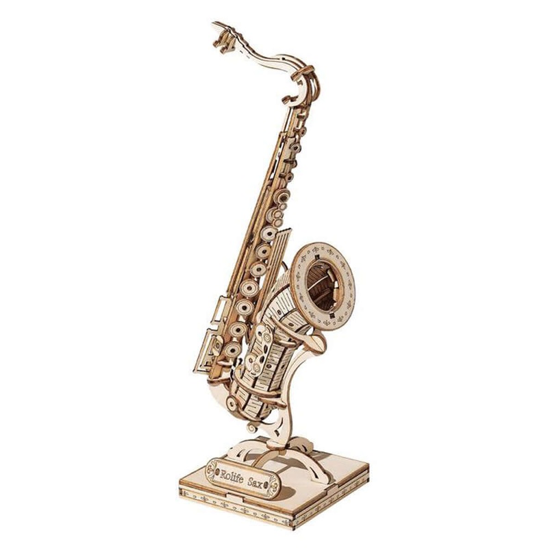 Saxophone Modern 3D Puzzle Kit | Kidstoylover - Creative DIY Toy Gift
