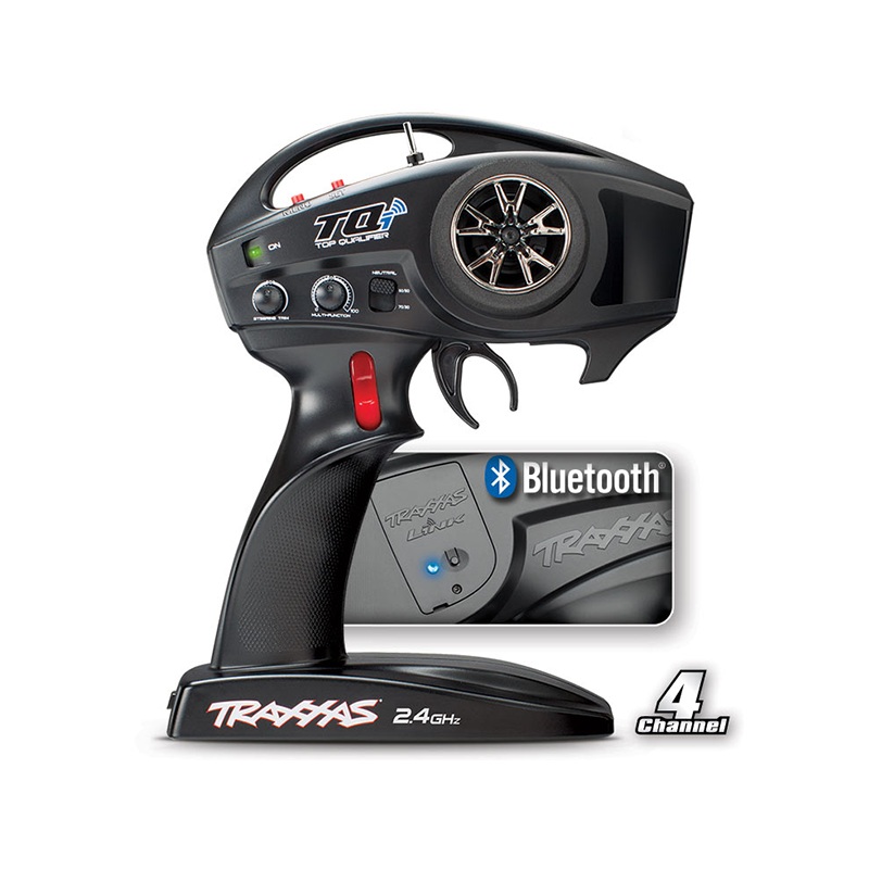 TQi 2.4 GHz High Output Radio System, 4 Ch, Traxxas Link enabled, TSM (4ch tx, 5ch micro rx) 6507A
