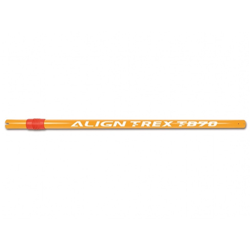 Align TB70 Carbon Fiber Tail Boom - Yellow : HB70T008XET