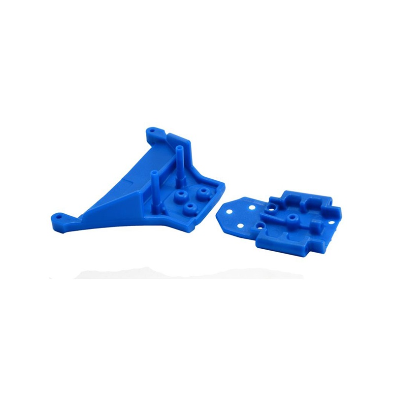 Front 4x4 LCG Bulkhead Blue: RPM73565