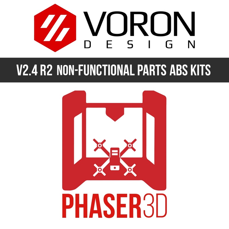 Voron 2.4 R2 Non-Functional Parts Set Printed in ABS