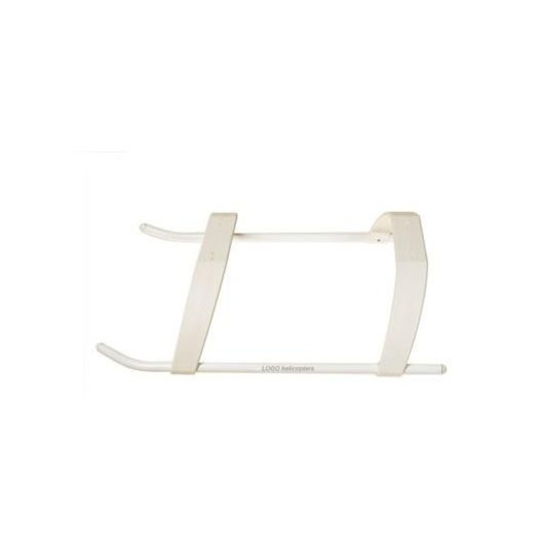 04291 LANDING STRUTS LOW PROFILE LOGO 600 WHITE
