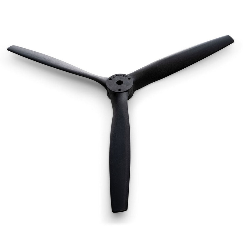 10x7 CW 3-Blade Propeller (Fits-Red Adapter)