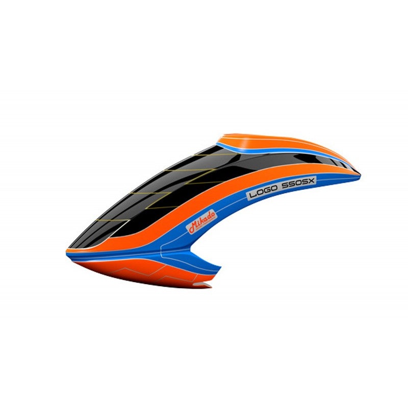 Canopy Mikado LOGO 550 SX V3 Neon-Orange/Blue (05122)