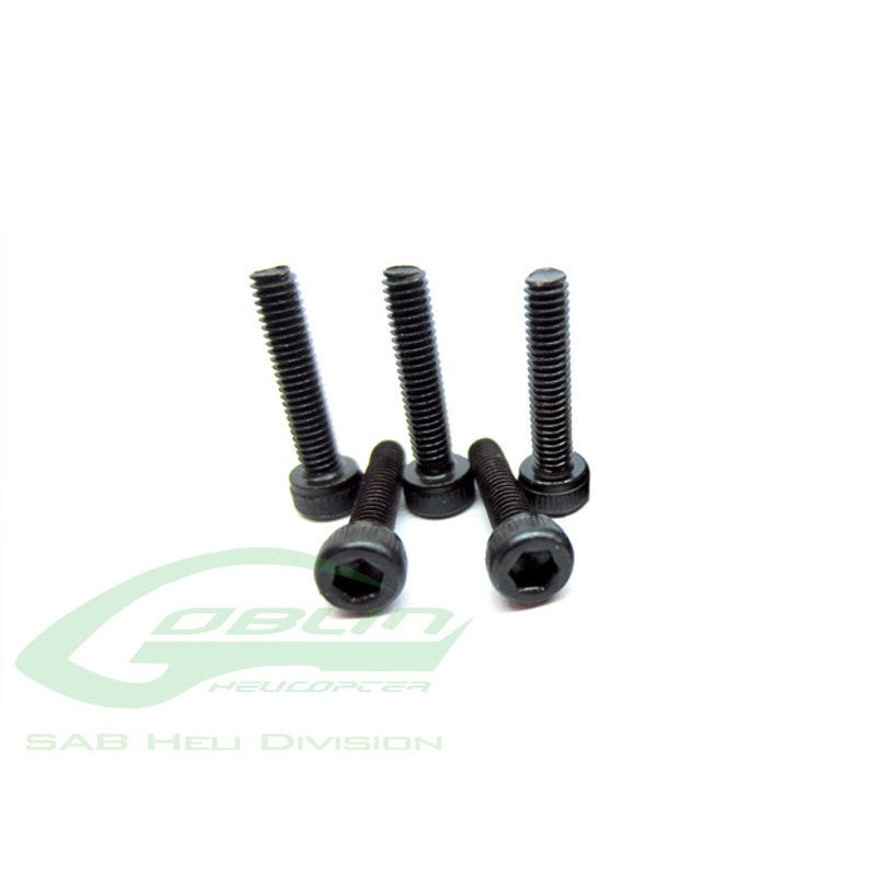 DIN 12.9 Socket Head Cap M2,5x10 (5pcs) - Goblin 500/570/Raw 500/iLGoblin 420 Pro