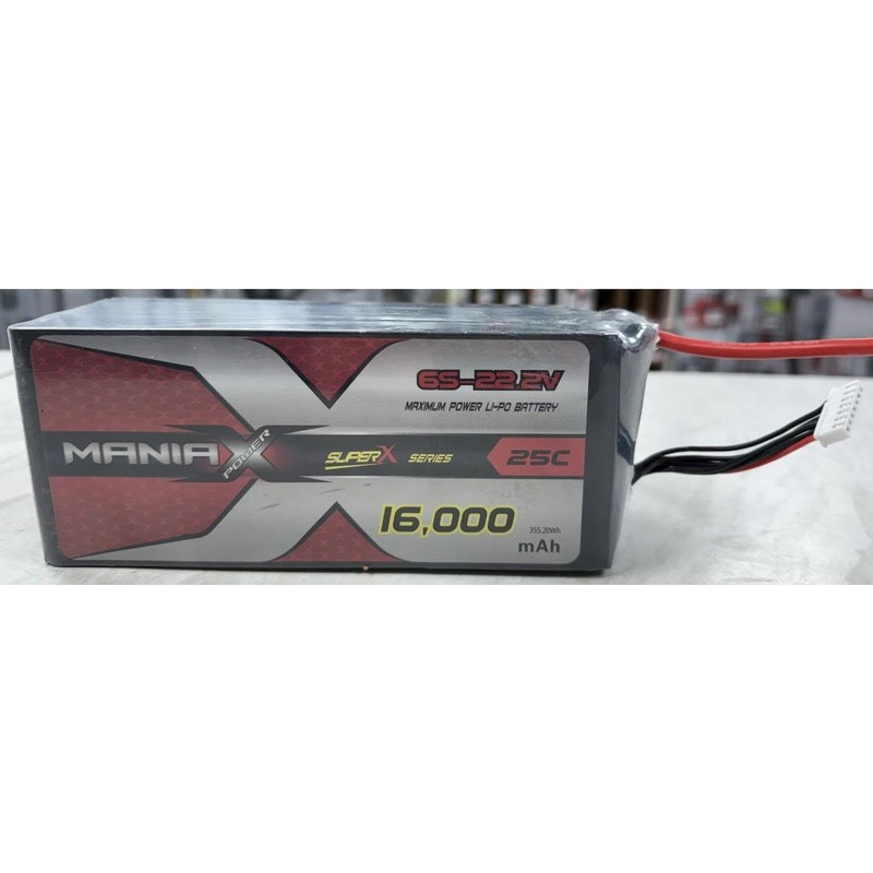 ManiaX 16,000mah 5 Cell 25C LiPo (Second Hand) : MHSH88
