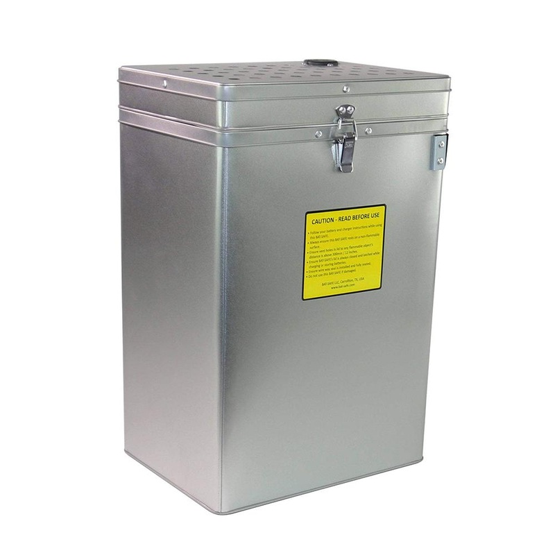 Bat-Safe (XL Size) Li-Po Battery Charging & Storage Safe Box 305x230x445mm