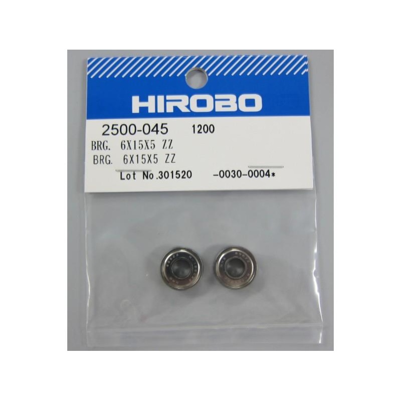 Bearing - 6x10x3 ZZ : 2500-054