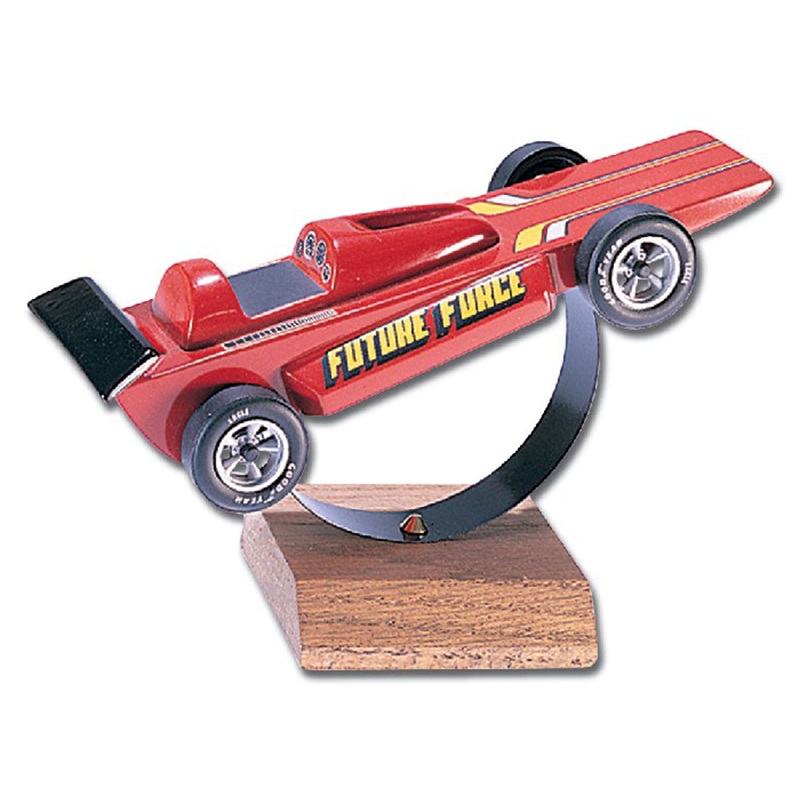 Pine Car Racer Display Stand