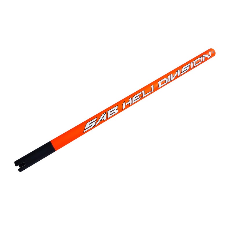 RAW 500 ALUMINUM TAIL BOOM ORANGE 25MM