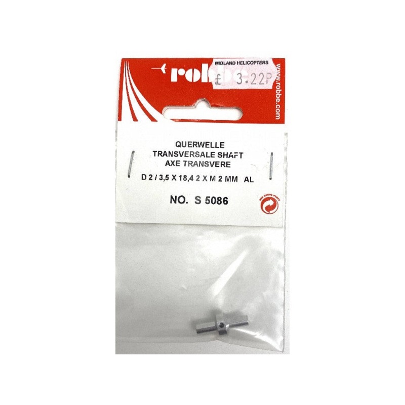 Robbe Transverse Shaft D2/3.5 x 18.4mm Eolo : S-5086