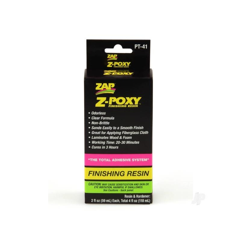 Zap PT-41 Z-Poxy Finishing Resin 4oz : 5525788