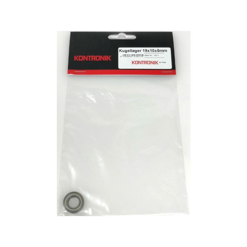 Bearing 19 x 10 x 5mm for PYRO 750XL : 03011
