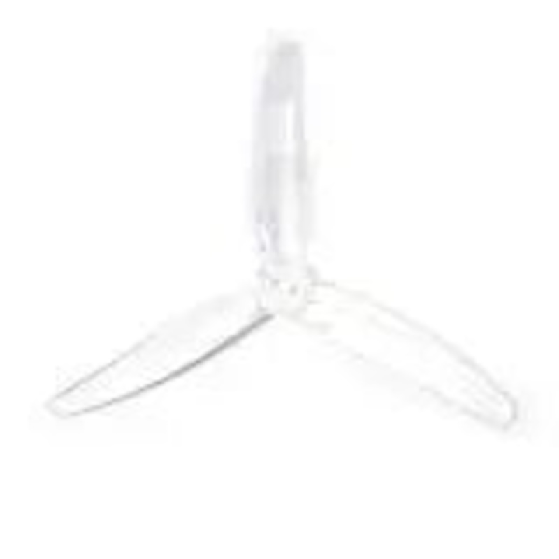 Gemfan Moonlight V2 LED Props 51466L Durable Tri-Blade 5" Prop 4 Pack Blue