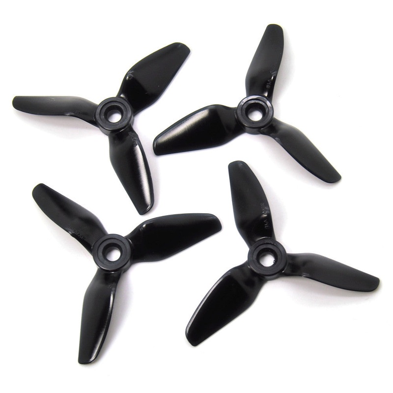 HQ Durable Prop 3x4x3 Tri blade V1S Black (2CW+2CCW)-PC