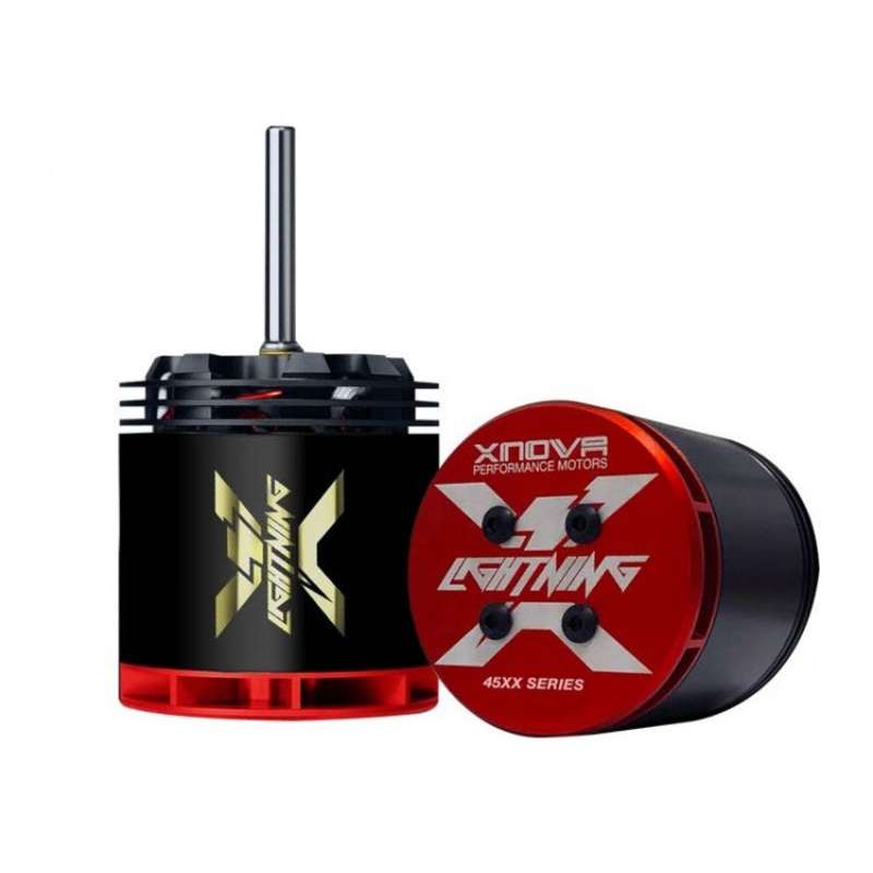 NEW! XNOVA LIGHTNING 4525-530KV SERIES (SHAFT A) - Raw/Kraken 700/ILGoblin