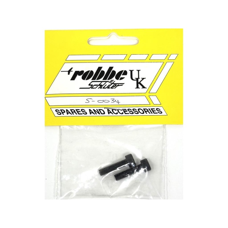 Robbe Socket Screw M4 x 15mm (2) : S-0034