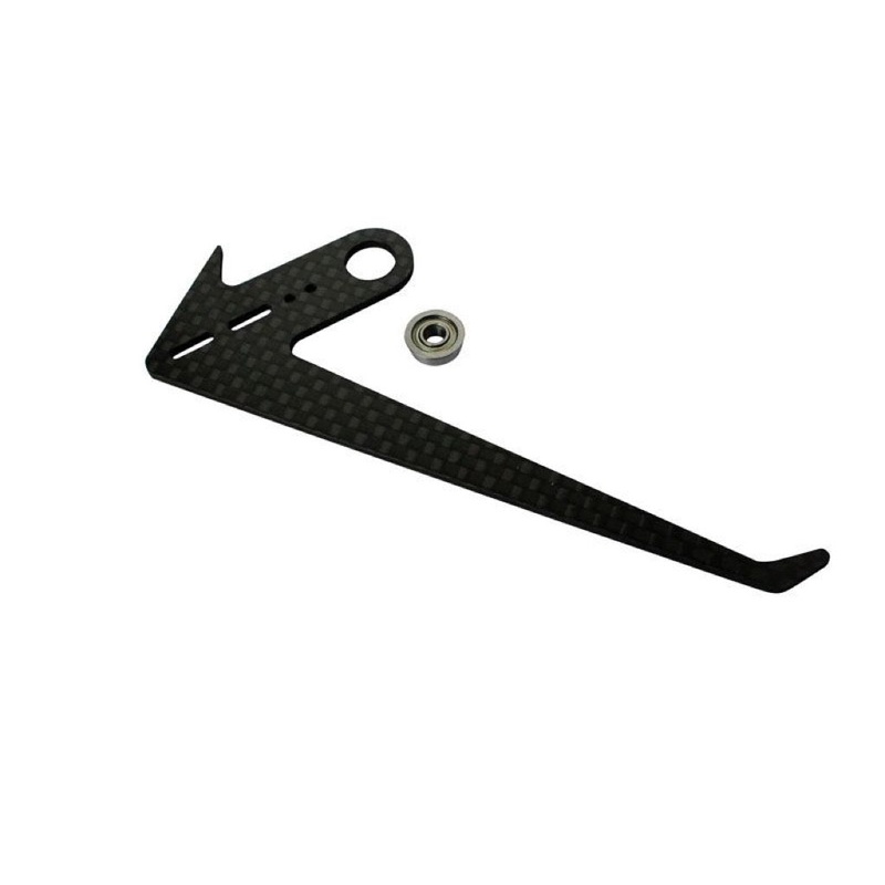 Carbon Fiber Tail Fin - Goblin Fireball : H0791-S