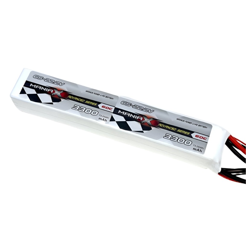 ManiaX 44.4V 3300mAh 60C LiPo Battery Pack : MX3300-12-60