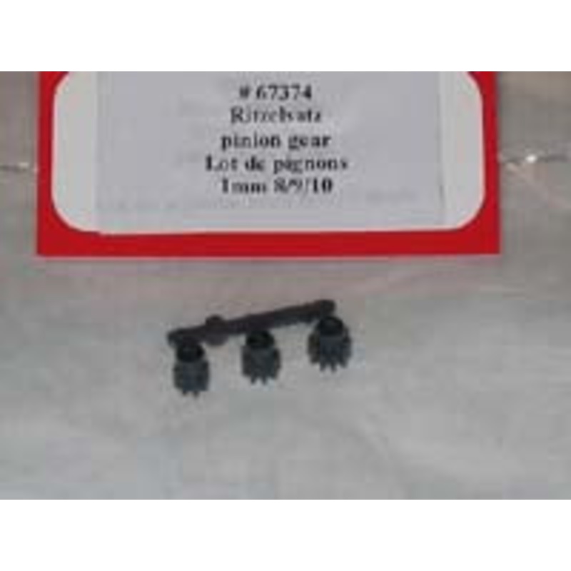 Pinion Gear 8/9/10 1mm ID : 67374
