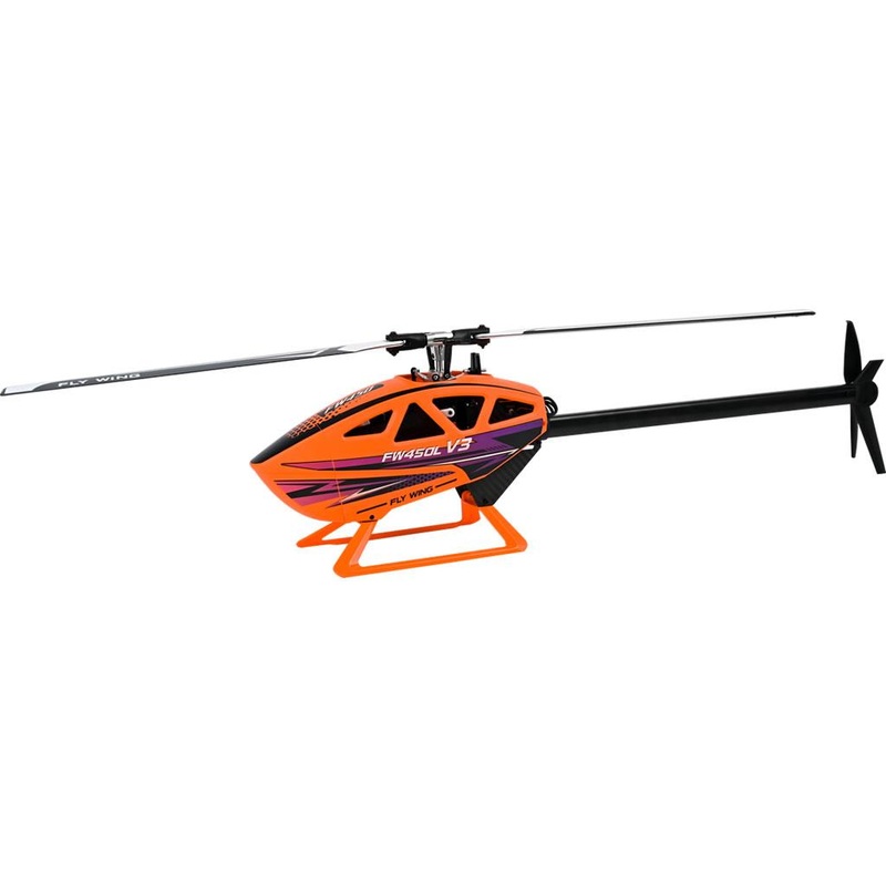 Flywing FW450L ACE RC Smart GPS Helicopter : FW450L Orange
