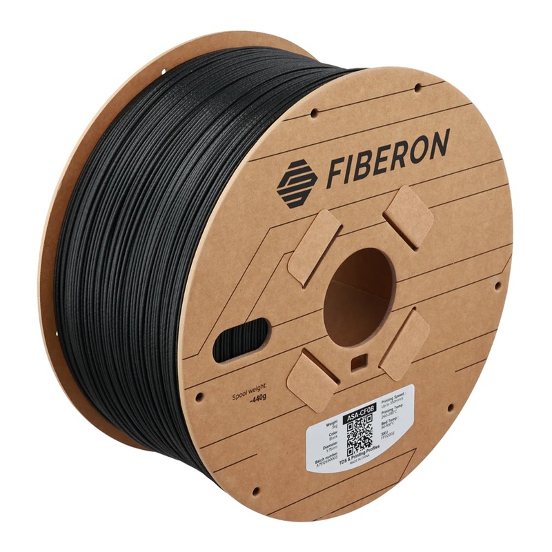 Polymaker Fiberon ASA-CF08 1.75mm Filament 3kg Black
