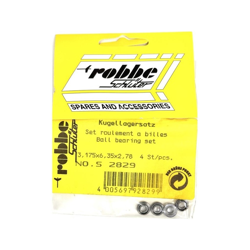 Robbe Ball Bearing Set (4) : S-2829