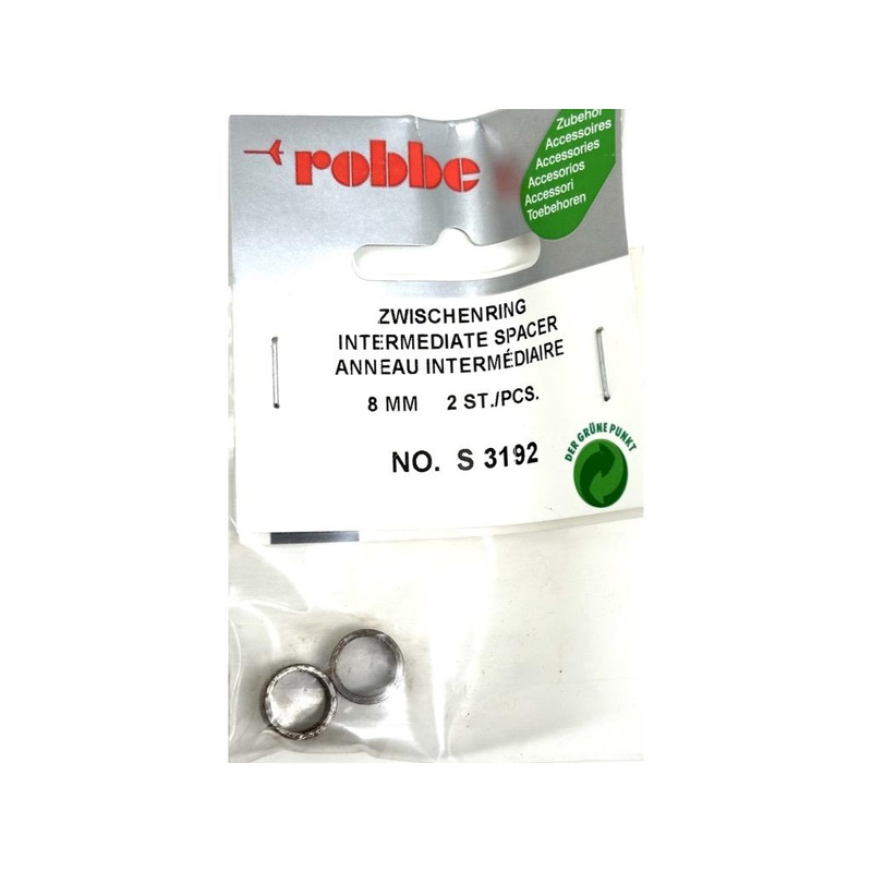 Robbe Step Spacer 8mm (2) : S-3192
