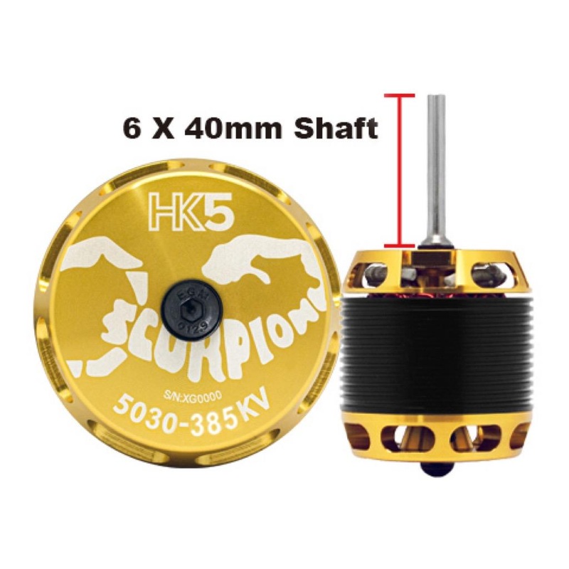 Scorpion HK5-5030-385kv (6 x 40mm shaft) : HK5_5030_385