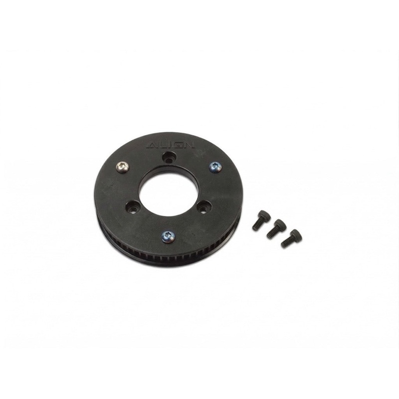 Align T-Rex 470L Plastic Tail Drive Belt Pulley Assembly : H47G004XXT