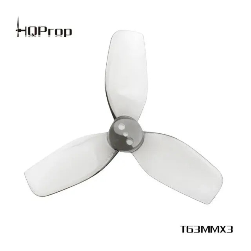HQProp DT63MMX3 V2 Grey (2CW+2CCW)-Poly Carbonate