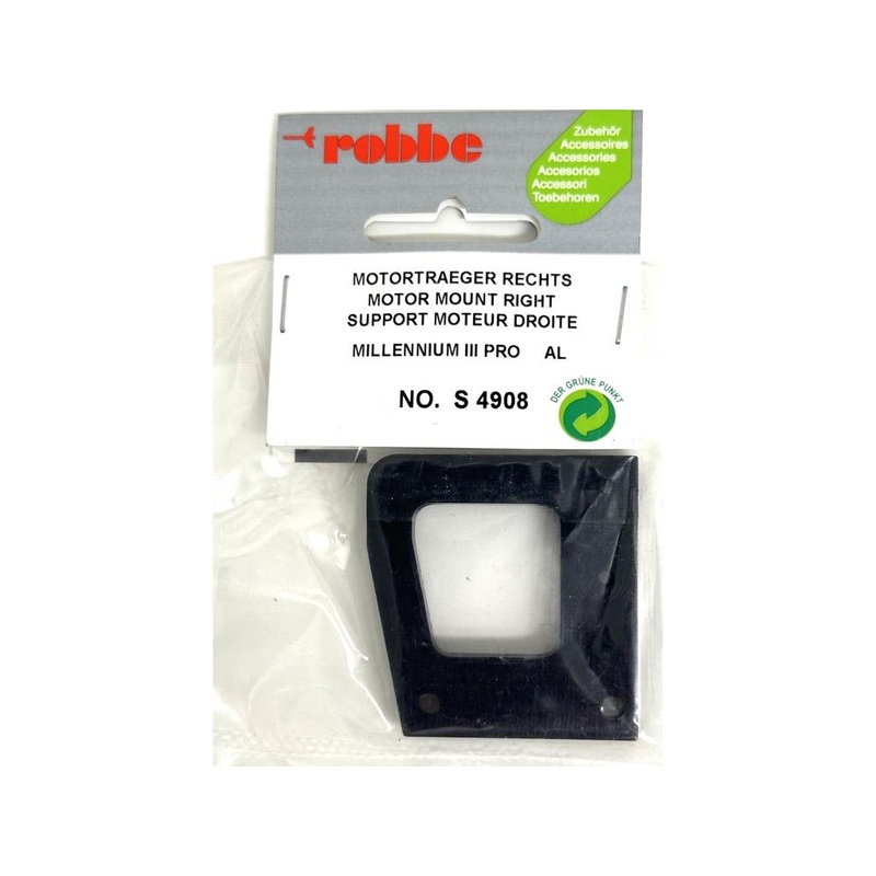 Robbe Motor Mount Right Millennium III Pro : S-4908