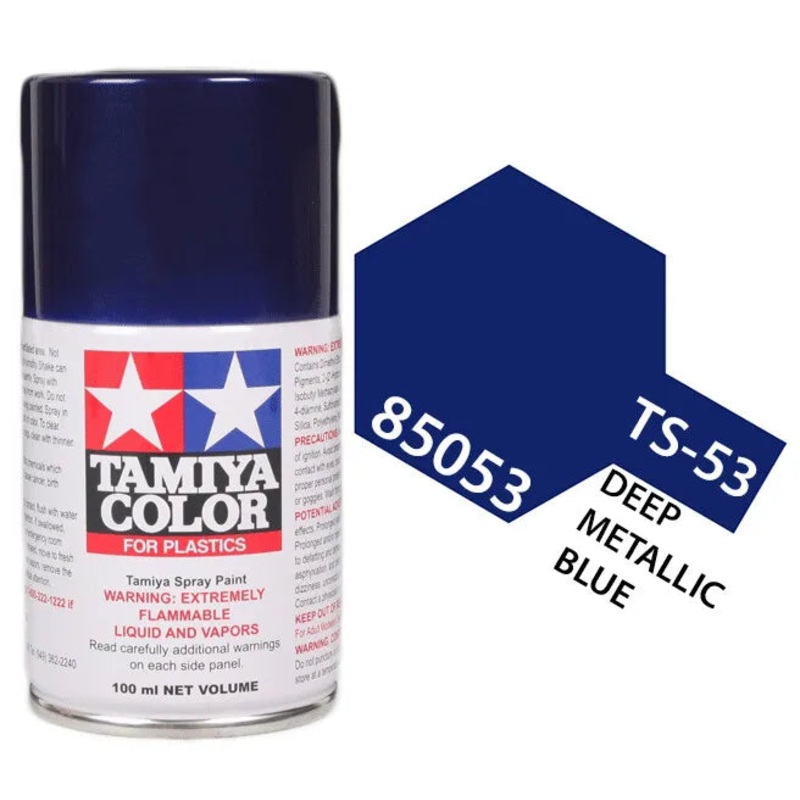 TS-53 Deep Metallic Blue -Lacquer Spray Paint, 100ml