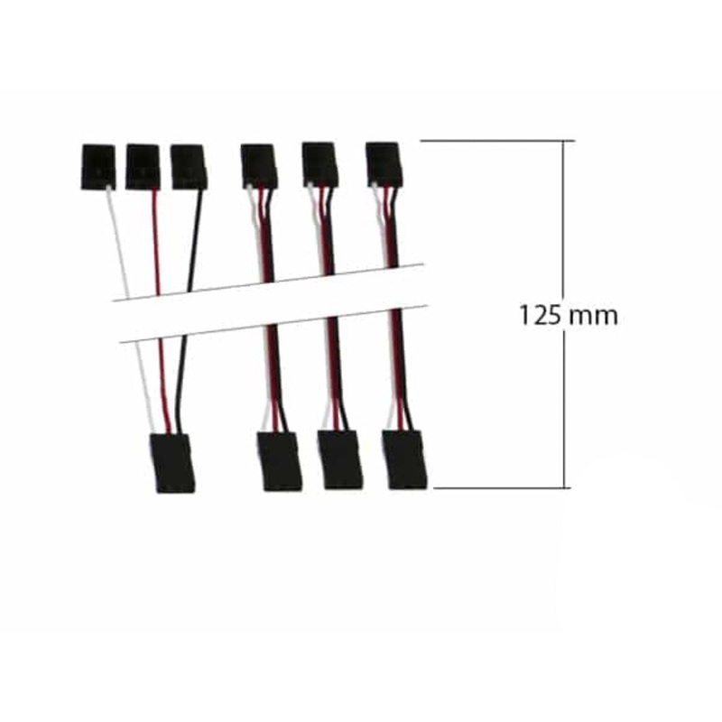 Connection cables set for standard receivers - MSH Brain