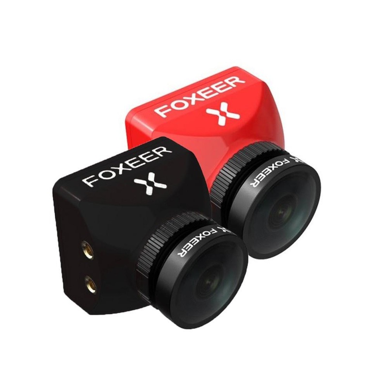 Foxeer Toothless 2 Mini - 1200TVL 1/2" Sensor Switchable FOV StarLight FPV Camera - 1.7mm Black