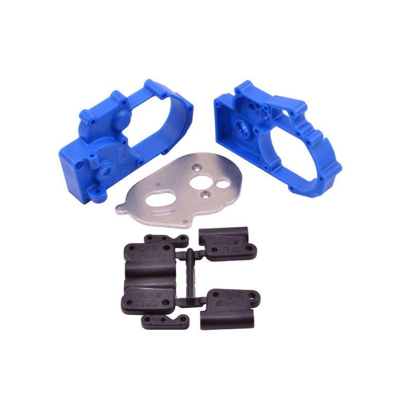 Gearbox Housing Blue TRA 2WD: RPM73615