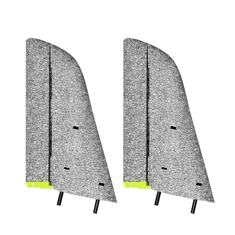 OMPHOBBY ZMO VTOL Airplane Parts V-tail set