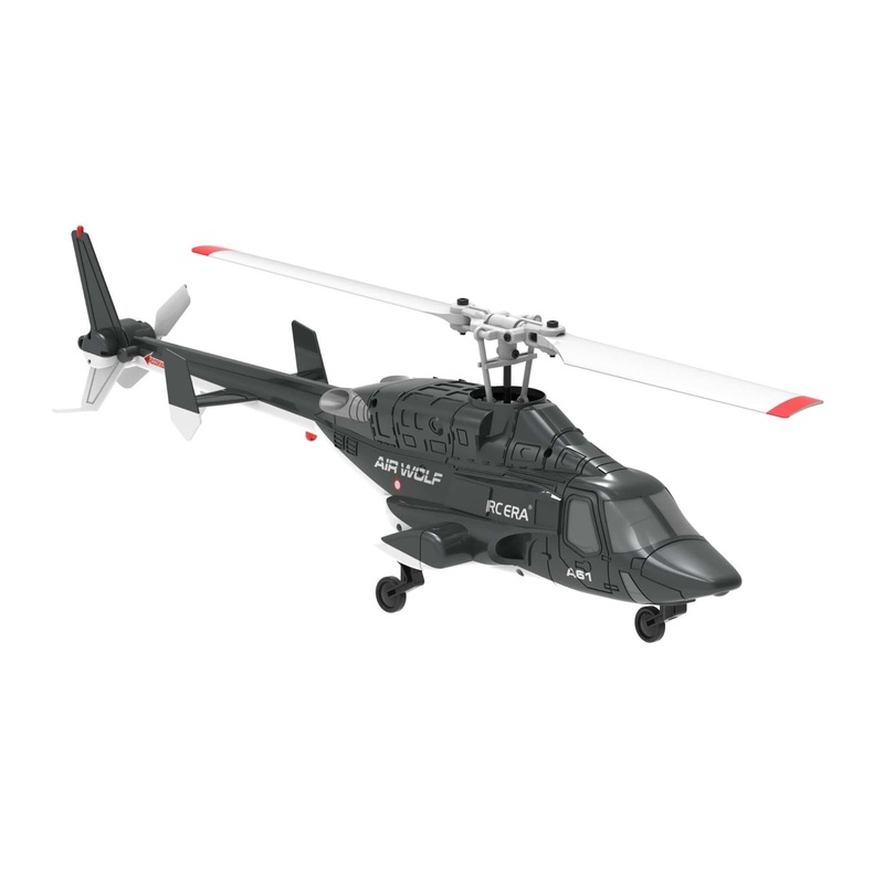 RC ERA A61 Optical-Flow RC Helicopter, Altitude Hold, 2.4GHz, 13 Batteries Red