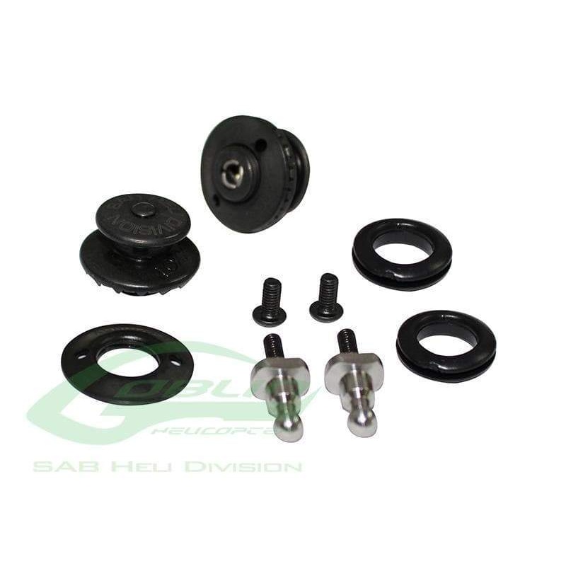 SAB Quick Release Canopy Knob For Goblin Black Nitro/Thunder